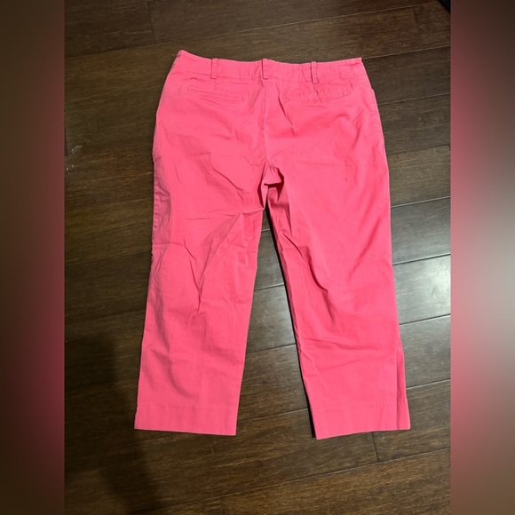 Talbots Coral Cropped Pants - Picture 2 of 8